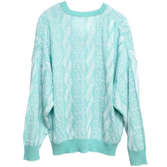 PT (Finland) 70s Vintage, Jacquard, Stockinette, Drop Shoulder - Picture 6 of 6